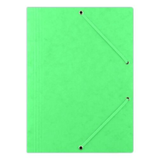 DONAU Gumis mappa DONAU A/4 prespán zöld mappa