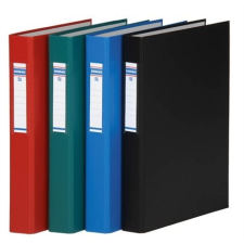 DONAU Gyûrûs könyv, 2 gyûrû, 40 mm, A4, PP/karton, DONAU, kék mappa