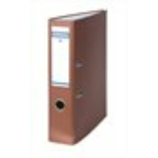 DONAU Iratrendező, 75 mm, A4, PP/karton,  DONAU "Szivárvány", bronz mappa