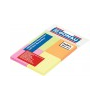 DONAU Öntapadó jegyzettömb, 38x51 mm, 4x50 lap, DONAU, vegyes szín