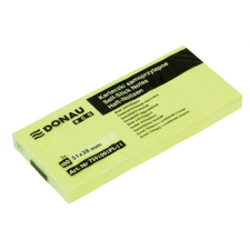  DONAU Öntapadó jegyzettömb, 38x51mm, 3x100 lap, DONAU &quot;ECO&quot;, sárga jegyzettömb