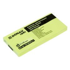 DONAU Öntapadó jegyzettömb DONAU ECO 38x51 mm 3x100 lap sárga post-it