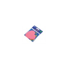 DONAU Öntapadó jegyzettömb, szív alakú, 50 lap, DONAU, rózsaszín post-it