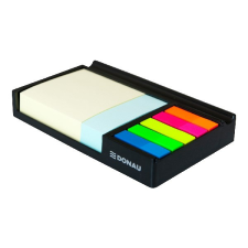 DONAU Öntapadós jegyzet box DONAU memobox post-it