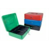 DONAU Pénzkazetta, 30x24x9 cm, DONAU, zöld