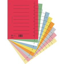 DONAU Regiszter, karton, A4, , vegyes színek regiszter és tartozékai