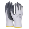 DONAU Szerelőkesztyű, nitril, DONAU  Safety 01 , 8/M méret, szürke
