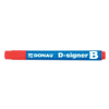 DONAU Táblamarker, 2-4 mm, kúpos, DONAU "D-signer B", piros