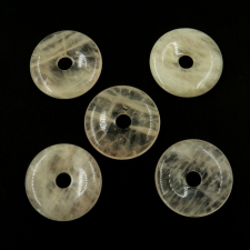  Donut ( fánk ) medál -rózsakvarc medál