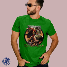  Doom - The Dark Ages - Doomslayer férfi póló ajándéktárgy