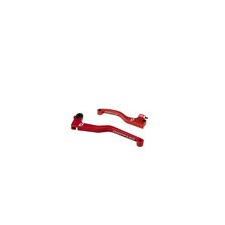 Doppler Fék / Kuplung Kar (PÁR) Doppler CNC piros Derbi DRD Pro egyéb motorkerékpár alkatrész