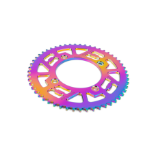 Doppler Hátsó lánckerék 53 fog - 420 Doppler Alu CNC Neokróm Beta RR egyéb motorkerékpár alkatrész