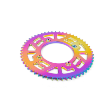 Doppler Hátsó lánckerék 53 fog - 428 Doppler Alu CNC Neokróm Beta RR egyéb motorkerékpár alkatrész