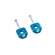 Doppler Láncfeszítő kerék tengely 12mm Doppler Alu CNC kék Derbi / Gilera / Aprilia egyéb motorkerékpár alkatrész