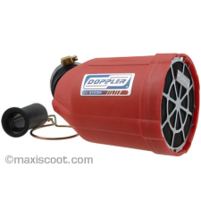 Doppler Légszűrő Doppler Venturi piros doboz/fekete hab/króm rács egyéb motorkerékpár alkatrész