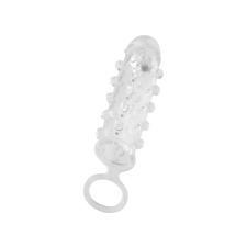 Dorcel Mr. Orgasm - gömbös péniszköpeny (áttetsző) péniszköpeny