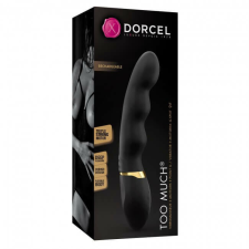 Dorcel Too Much 2.0 - akkus, 3 motoros vibrátor (fekete-arany) vibrátorok