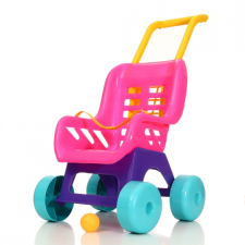 Dorex D-toys műanyag játék babakocsi rózsaszín játék babakocsi