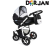 Dorjan Danny Sport Prim VIP 3in1 multifunkciós Babakocsi