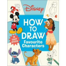 Dorling Kindersley Ltd Disney How to Draw Favourite Characters | DK egyéb könyv