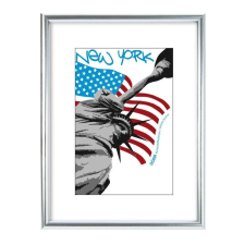 Dörr New York képkeret 15x20, ezüst fényképkeret