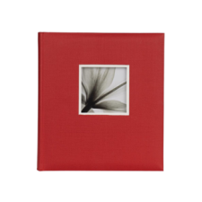 Dörr UniTex Jumbo 600 29x32 cm fotóalbum, piros fényképalbum