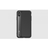 Dotfes Telefontok, iPhone X / XS hátlaptok, karbon mintás, fekete, Dotfes G06