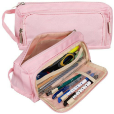  Double extendable pencil case - pink Maaleo 24519 tolltartó