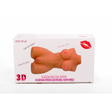  Double Hole 3D Masturbator VI vibrátorok