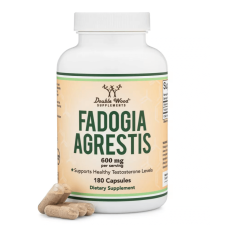 Double Wood Fadogia Agrestis, egészséges tesztoszteronszint, 600 mg, 180 db, Double Wood gyógyhatású készítmény