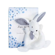 Doudou et Compagnie Paris Doudou díszdobozos kék mini nyuszi 17cm készségfejlesztő