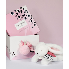 Doudou et Compagnie Paris Doudou díszdobozos rózsaszín nyuszi 25cm készségfejlesztő