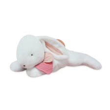 Doudou et Compagnie Paris Doudou plüss nyúl rózsaszín pompomnal 65 cm készségfejlesztő