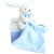Doudou Gift Set Blue Rabbit ajándékszett gyermekeknek születéstől kezdődően 1 db