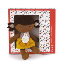 Doudou Jolijou Paris Doudou Jolijou játék baba 16 cm 1 db sárga baba