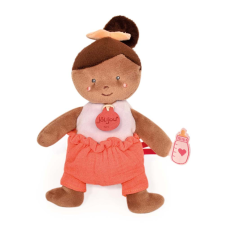 Doudou Jolijou Paris Doudou Jolijou játék baba 18 cm 1 db narancssárga baba
