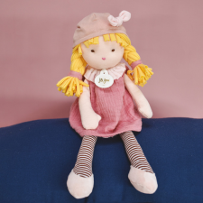 Doudou Jolijou Paris Doudou Jolijou játék baba Eva 30 cm baba
