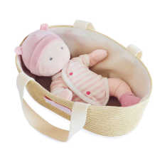 Doudou Jolijou Paris Doudou Jolijou játék baba Pola baba babakocsi táskában 28 cm baba