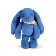  Doudou Plyšový zajačik so šatkou modrý 35 cm készségfejlesztő