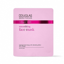 Douglas Focus Collagen Youth Smoothing Face Mask Fátyolmaszk 22 g arcpakolás, arcmaszk