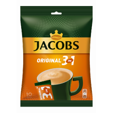 Douwe Egberts Jacobs 3in1 10x15,2g instant kávékeverék csomag (4031994) kávé
