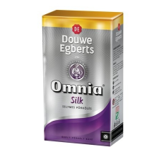 Douwe Egberts Kávé, pörkölt ,őrölt, vákuumos csomagolásban, 250 g, DOUWE EGBERTS "Omnia" silk kávé