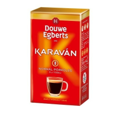 Douwe Egberts Kávé, pörkölt ,őrölt, vákuumos csomagolásban, 250 g, DOUWE EGBERTS &quot;Karaván&quot; normál pörkölés kávé