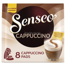 Douwe Egberts Kávépárna, 8 db, 92 g, DOUWE EGBERTS "Senseo", Cappuccino kávé