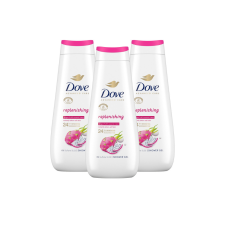 DOVE Advanced Care Dragon Fruit & Coconut krémtusfürdő (3x400 ml) tusfürdők