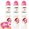 DOVE Advanced Care Go Fresh Pomegranate &amp; Lemon Verbena Scent Izzadásgátló 3x150ml + Ajándék Hajpánt