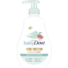 DOVE BABY nedvesség érzékeny tisztító gél az egész test és a haj 400 ml arctisztító