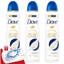 DOVE Dezodor Original 3x150ml + Ajándék Manikűr készlet dezodor