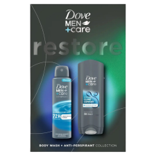 DOVE Men+Care Clean Comfort Ajándékcsomag - Tusfürdő + Dezodor kozmetikai ajándékcsomag