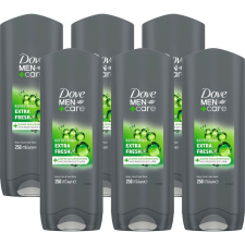 DOVE Men + Care Extra Fresh tusfürdő, 6x250 ml tusfürdők